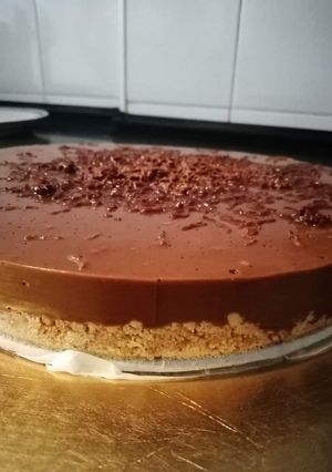 Una foto de Tarta de Nesquik