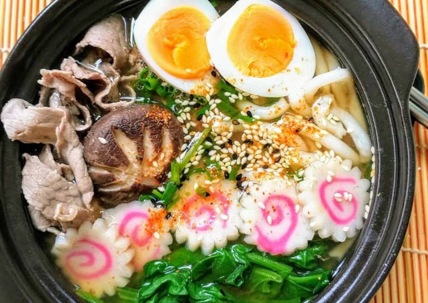 Bagaimana Membuat 12. Nabeyaki Udon, Lezat