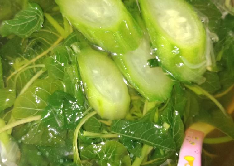 Resep: LezatSayur bening bayam