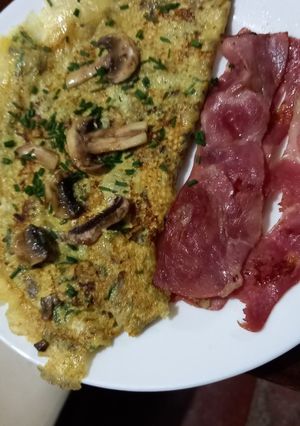 Una foto de Omelette japonés