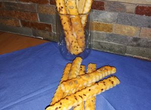 Sós rúd tej és tojásmentesen recept fotója