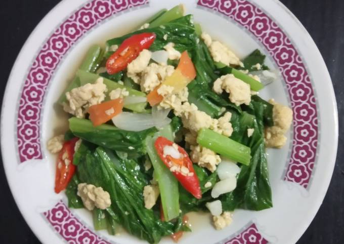 Resep 630 Orak Arik Sawi Hijau Caisim Oleh Irene Mn Cookpad