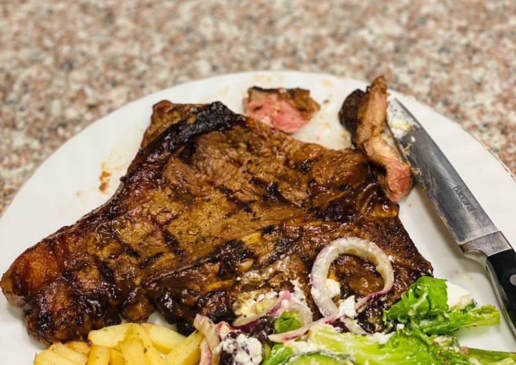 Recipe of Perfect Medium T-Bone steak