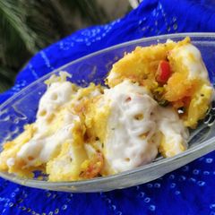 A picture of Cheese Idlis.
