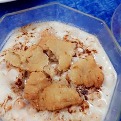 A picture of Samosa chana chaat.
