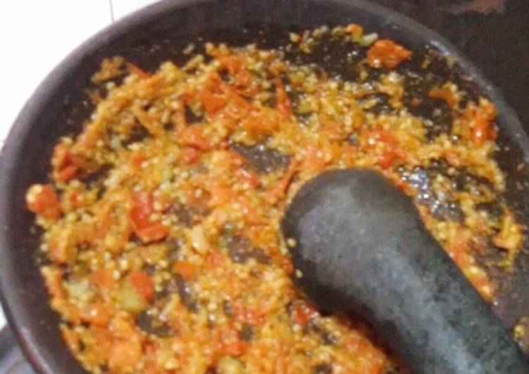 Resep: Sambal goang, bikinramadhanberkesan Enak Terbaru