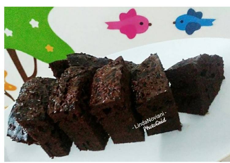 🌈Brownies kukus sederhana no Mixer🌈