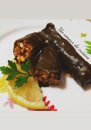 Une photo de Yaprak Sarma ou feuilles de vigne farcies