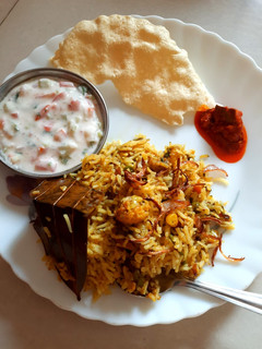A picture of Veg biryani.