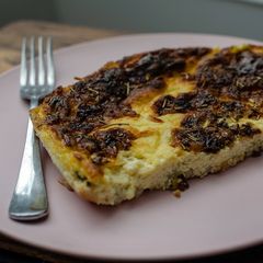 A picture of Swedish Bacon-Omelette.