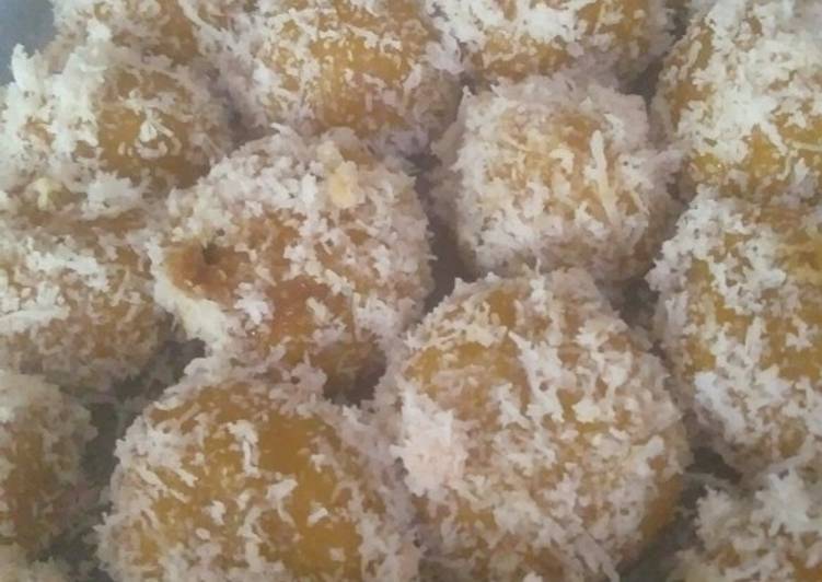 resep cara buat Klepon Labu Kuning