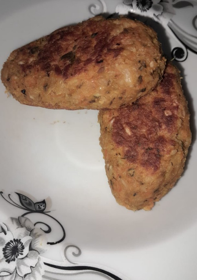 Una foto de Croquetas de avena con pollo
