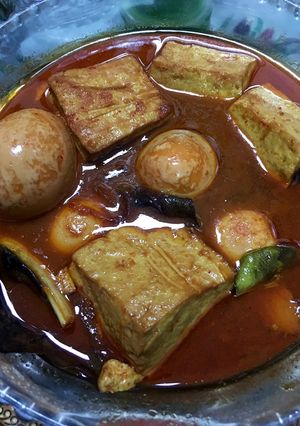 Foto resep Semur tahu telur