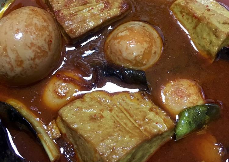 Semur tahu telur