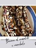 Banane al cioccolato e mandorle 🍌