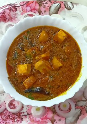 स्टाइल मसाला पनीर (dhaba style masala paneer recipe in Hindi) रेसिपी मुख्य फोटो