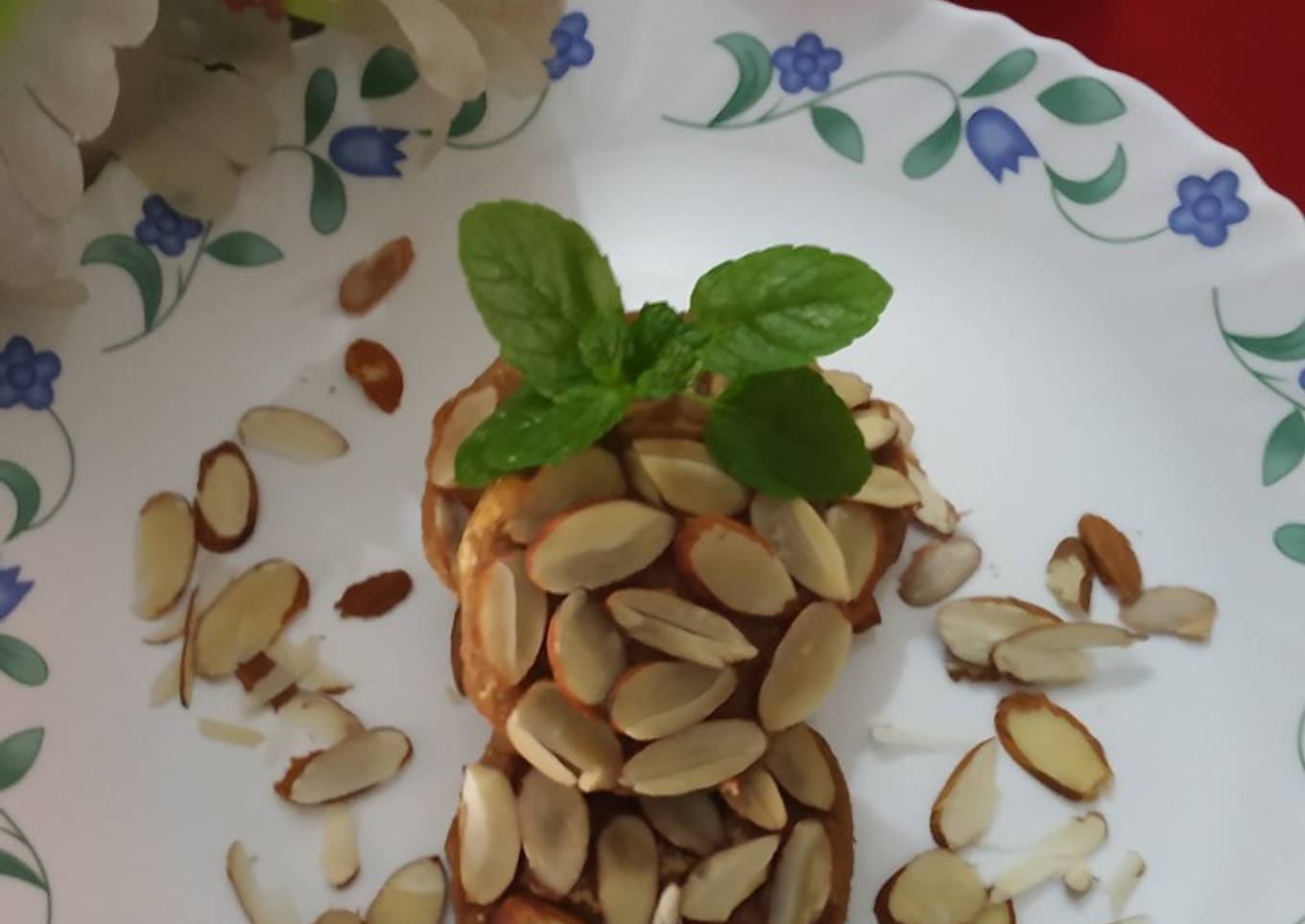 Almond and Raw Banana Galawat