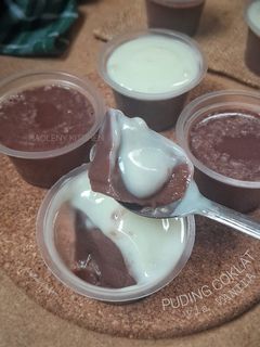 Foto resep Puding Coklat vla Vanila