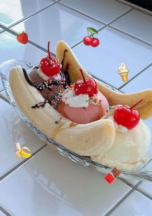 Una foto de Banana split 😍