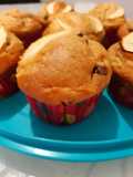 Muffin di mele con gocce di cioccolato