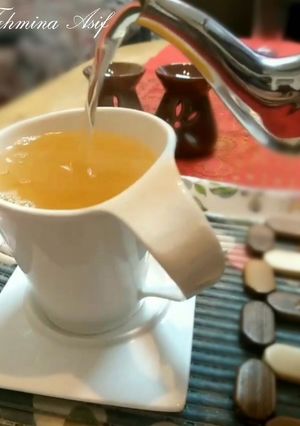A picture of Lemon Ginger Tea.
