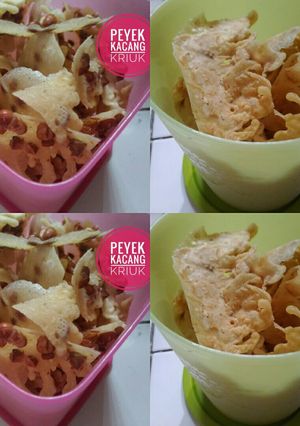 Foto resep Peyek kacang&rebon kriukk.