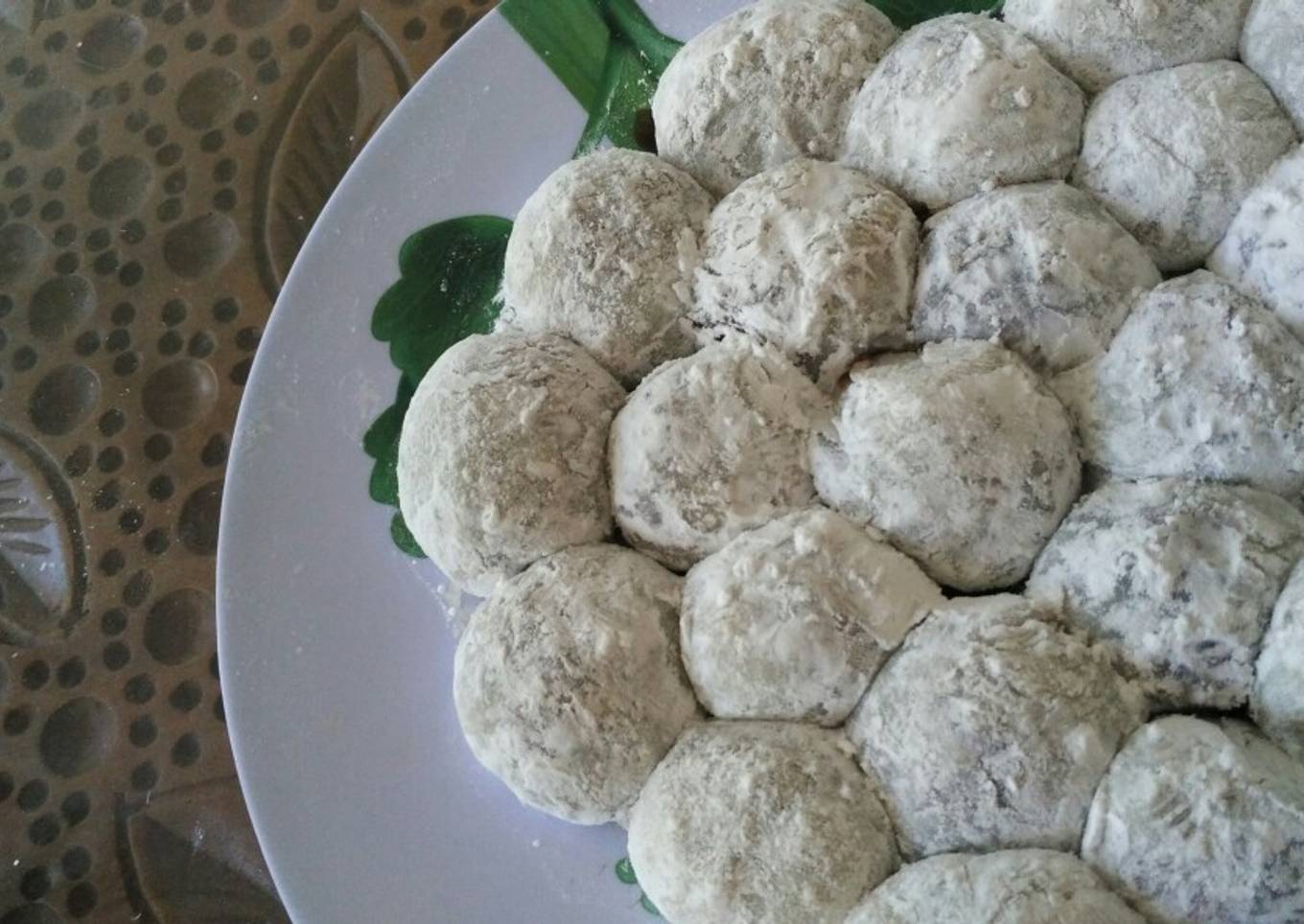 Resep Mochi isi Kacang Coklat