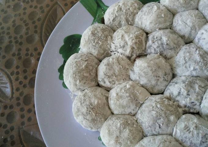 Resep Mochi isi Kacang Coklat oleh Anindita M.P - Cookpad