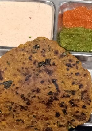 જુવાર બાજરીના થેપલા (Jowar Bajri Thepla Recipe In Gujarati) રેસીપી મુખ્ય ફોટો