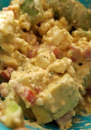 A picture of Avocado & Egg salad.