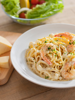 Gambar Seafood Carbonara Spaghetti