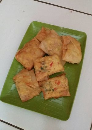 Foto resep Kulit lumpia isi tahu