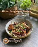Masak Kicap Ayam Taugeh