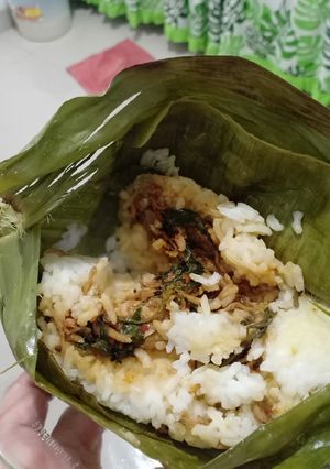 Foto resep Nasi Bakar Tongkol dan Teri