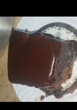 صورة لوصفة كيكة الشوكولاته ولا اطعم