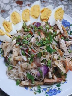 รูปของ ยำขนมจีน​ ​(ใส่น้ำปลาร้า)​