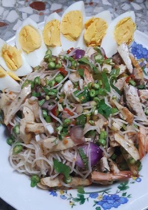 รูปของ ยำขนมจีน​ ​(ใส่น้ำปลาร้า)​