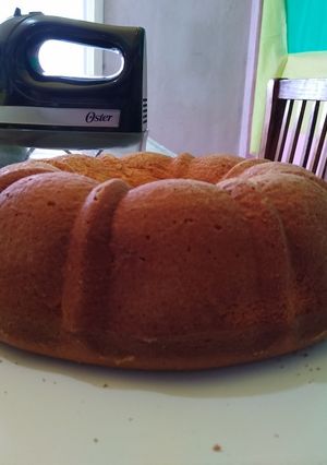 Una foto de Torta esponjosa de naranja