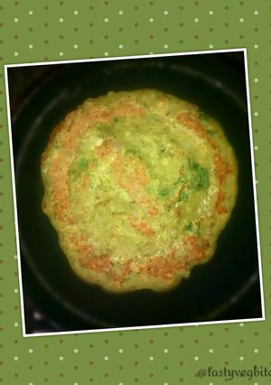 A picture of 5 lentil dosa/adai/chila With Brown Rice.