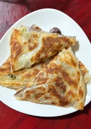 年糕蔥油餅 的食譜成品照片