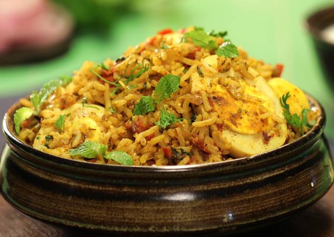 Healthy Egg Pulao