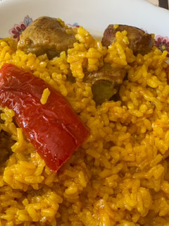 Una foto de Arroz con costillejas de cerdo