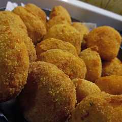 Una foto de Nuggets de pollo y garbanzos! 👌