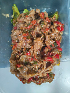 Foto resep Beef Slice Oseng Mercon