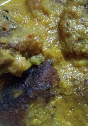 A picture of Vegetable malai kofta.
