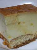 Flan de soja, queso y nata