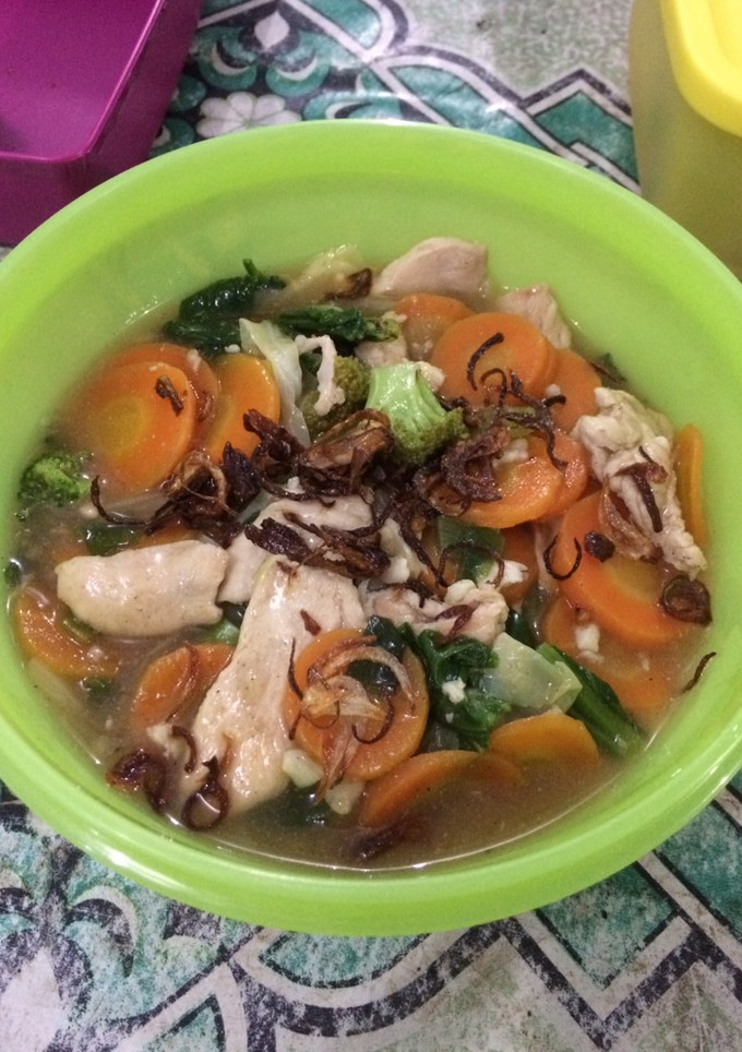 Foto resep Capcay Goreng Ayam
