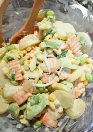 Hình của món Salad Khoai Tây Mùa Xuân.