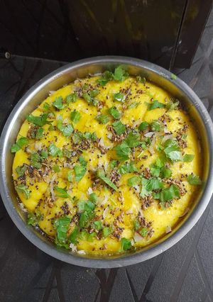 A picture of Dhokla.