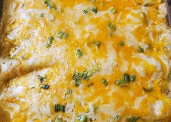 Popular Cuisine Cream Cheese Enchiladas Delicious and Healthy